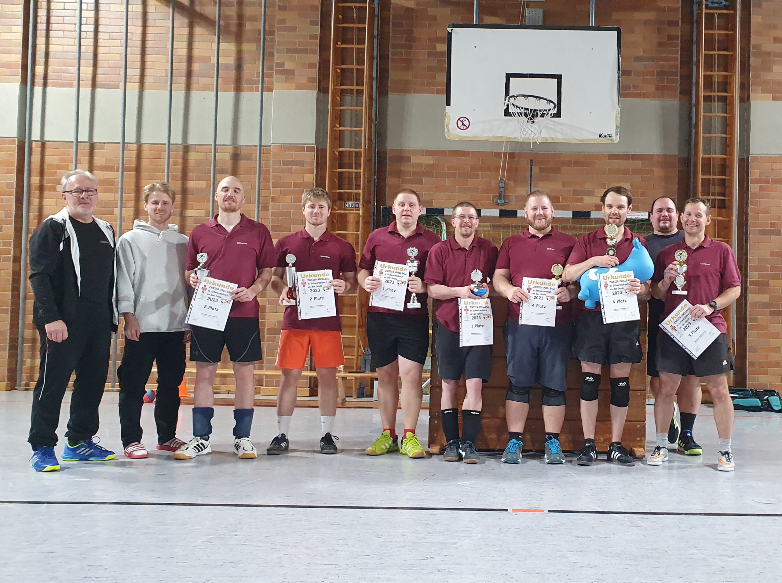 Stadtmeister im Zweierprellball stehen fest