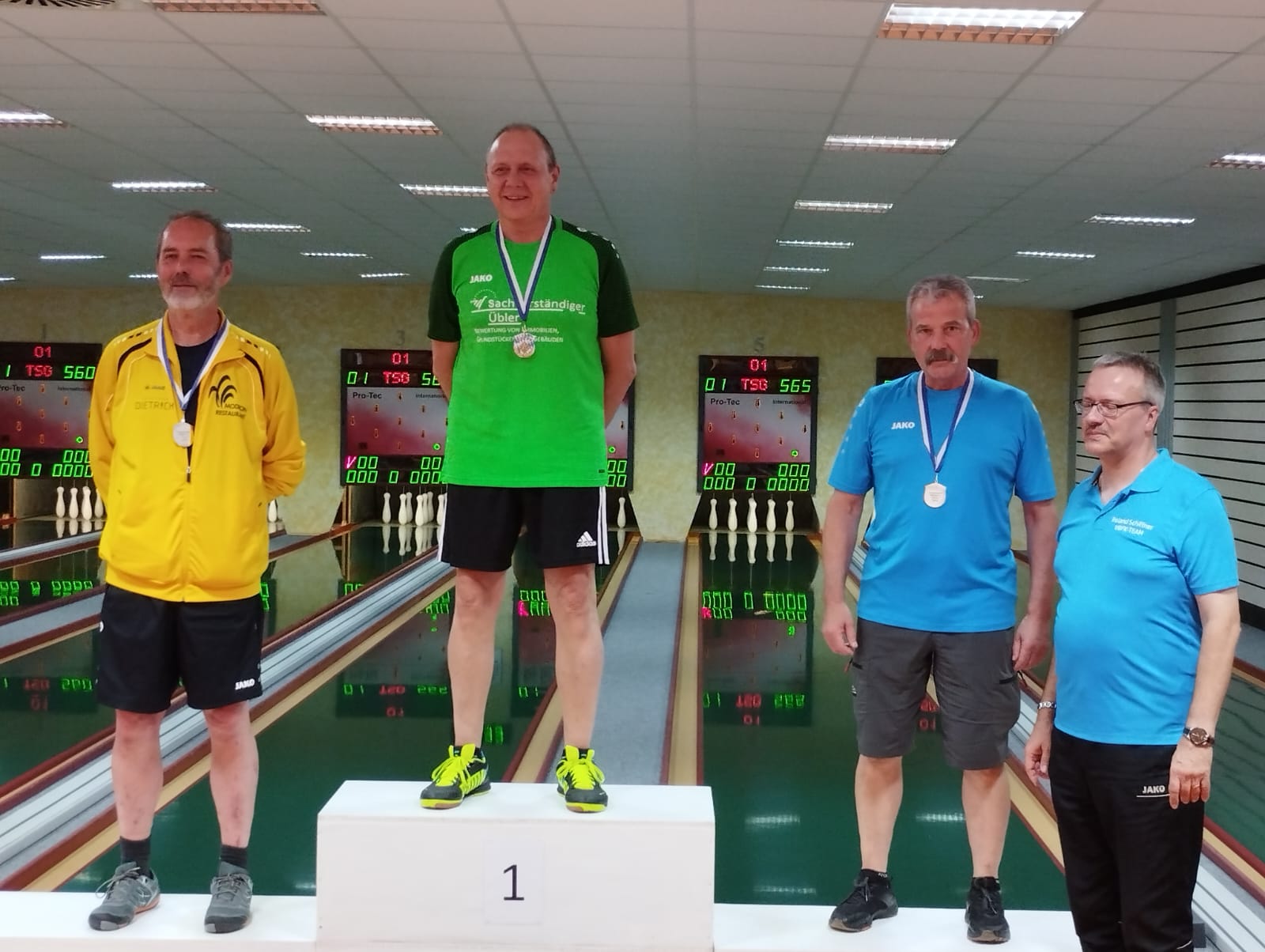 Harald Martini überzeugt bei Bayerischer Meisterschaft im Kegeln mit Platz 3 bei den Senioren B